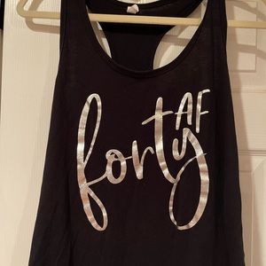 40 AF tank top
